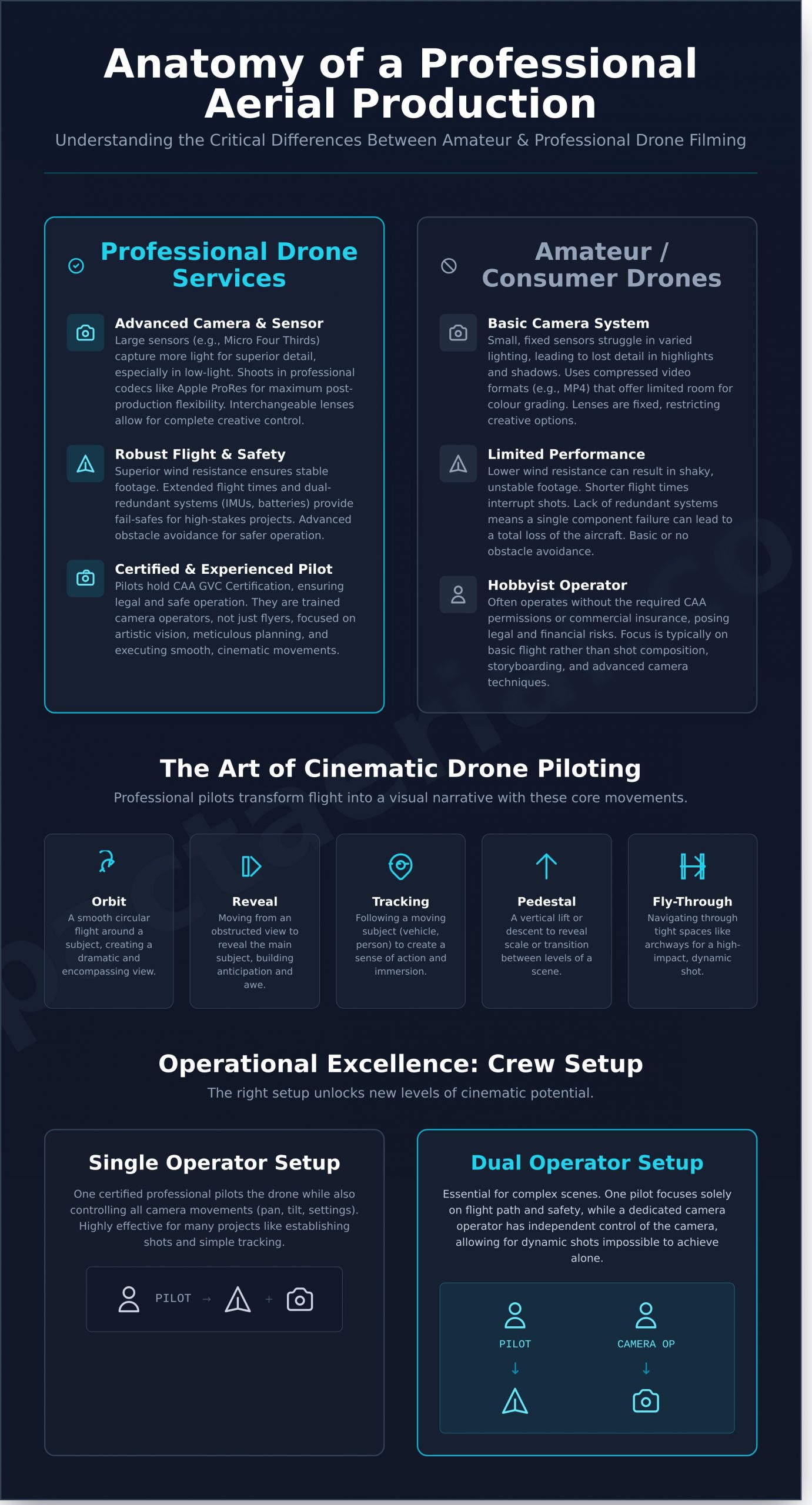Aerial Filming Drone: The Ultimate Guide to Professional Cinematic Video - Infographic