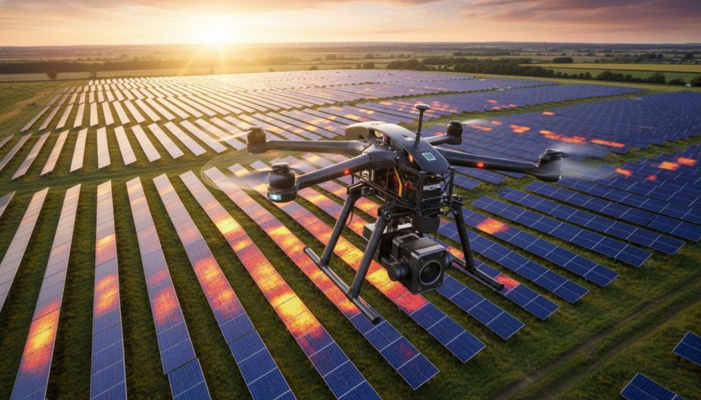 Thermal Drone Survey for Solar Farms: A Complete Guide - Impact Aerial