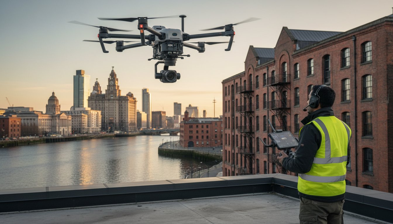 Professional Drone Inspection Services in Liverpool: Expert Aerial Surveys