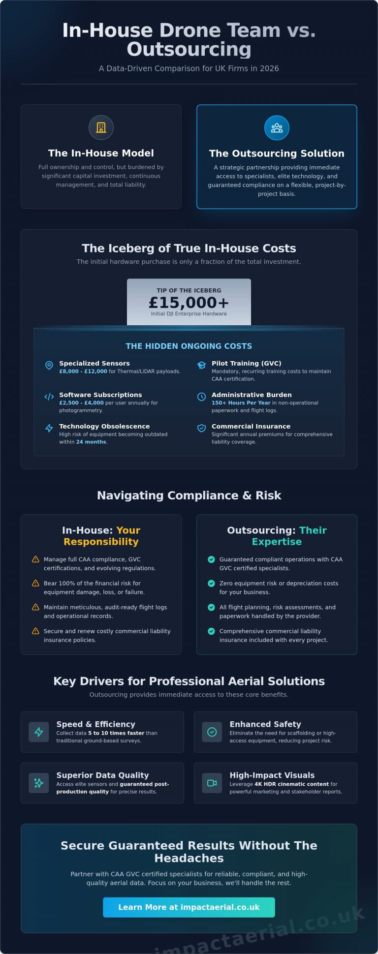 In-House Drone Team vs Outsourcing: A 2026 Guide for UK Businesses ...