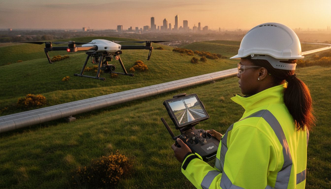 Drone Survey for Pipeline Monitoring: The Professional UK Guide 2026