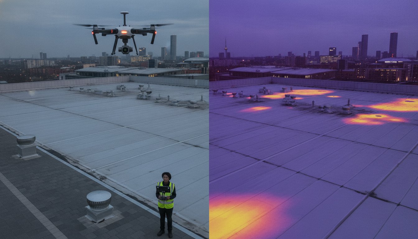 Benefits of Thermal Imaging for Roofs: A Guide to Aerial Infrared Surveys