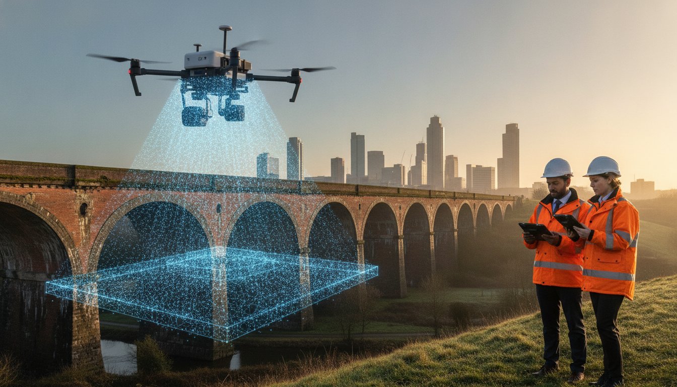 Drone Survey for Railway Inspections: The Professional Guide to Aerial Rail Asset Management