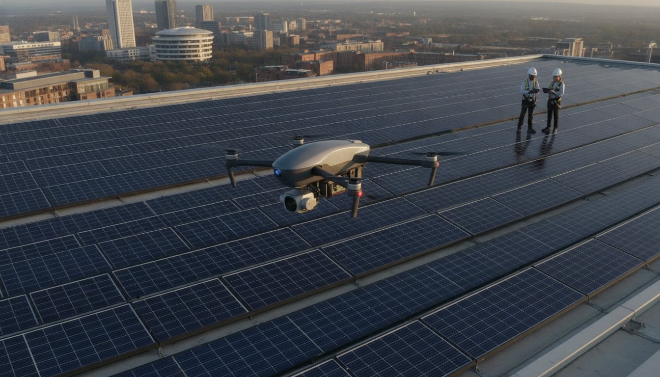 Drone Photography for Solar Panel Installers: The Competitive Edge in 2026
