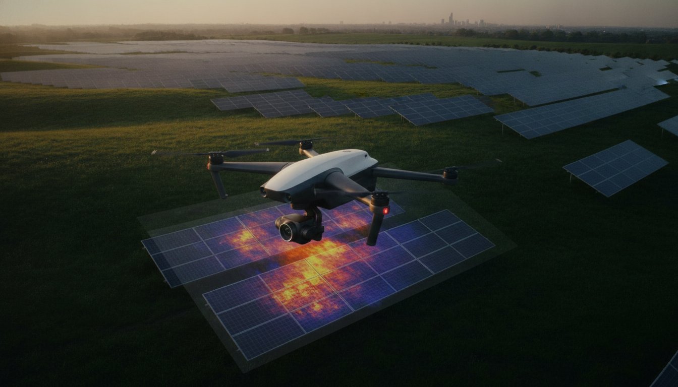 Drone Thermal Survey for Solar Farms: The 2026 Guide to PV Inspection