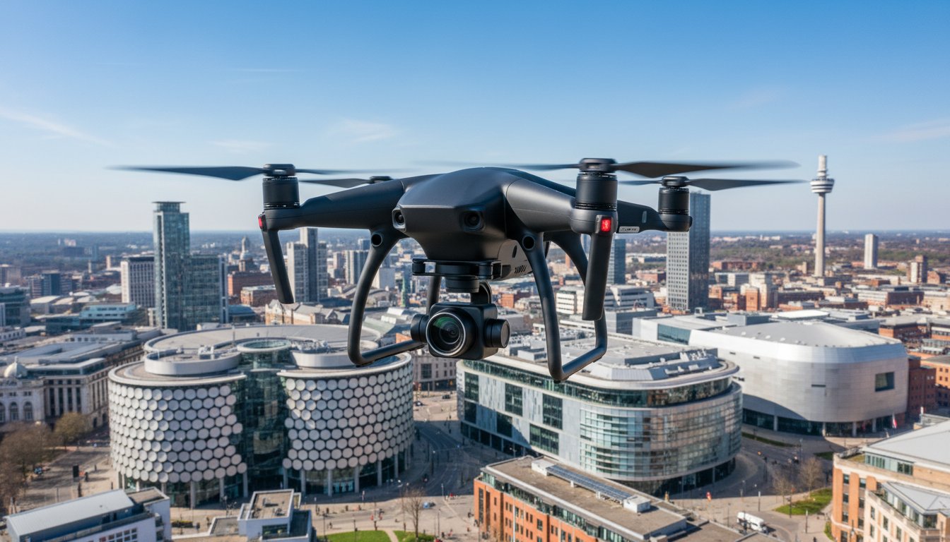 Professional Aerial Filming Services in Birmingham