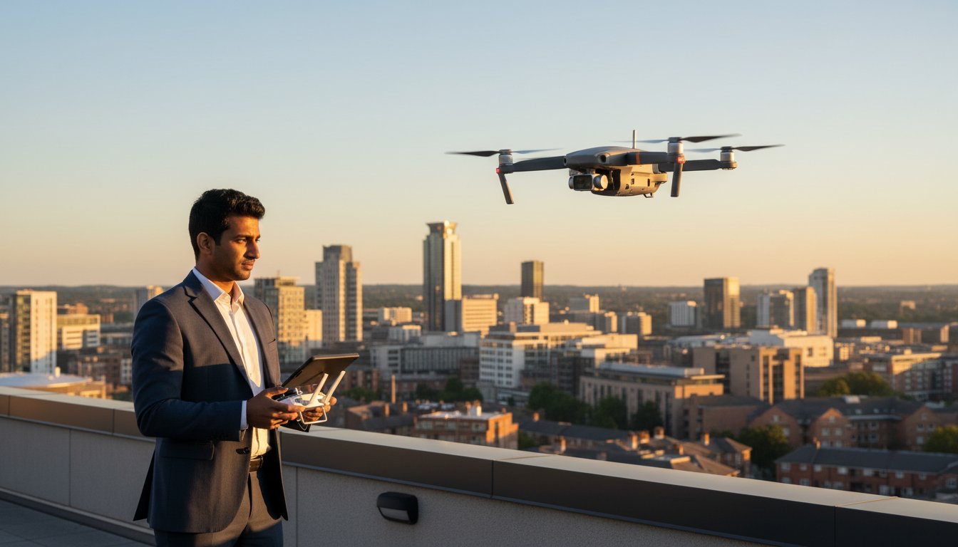 Professional 4K Aerial Videography in the West Midlands