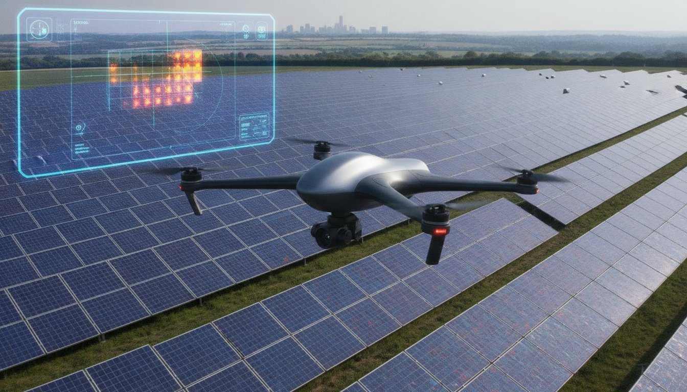 Drone Thermal Survey for Solar Farms: The Ultimate Guide to PV Asset Optimisation