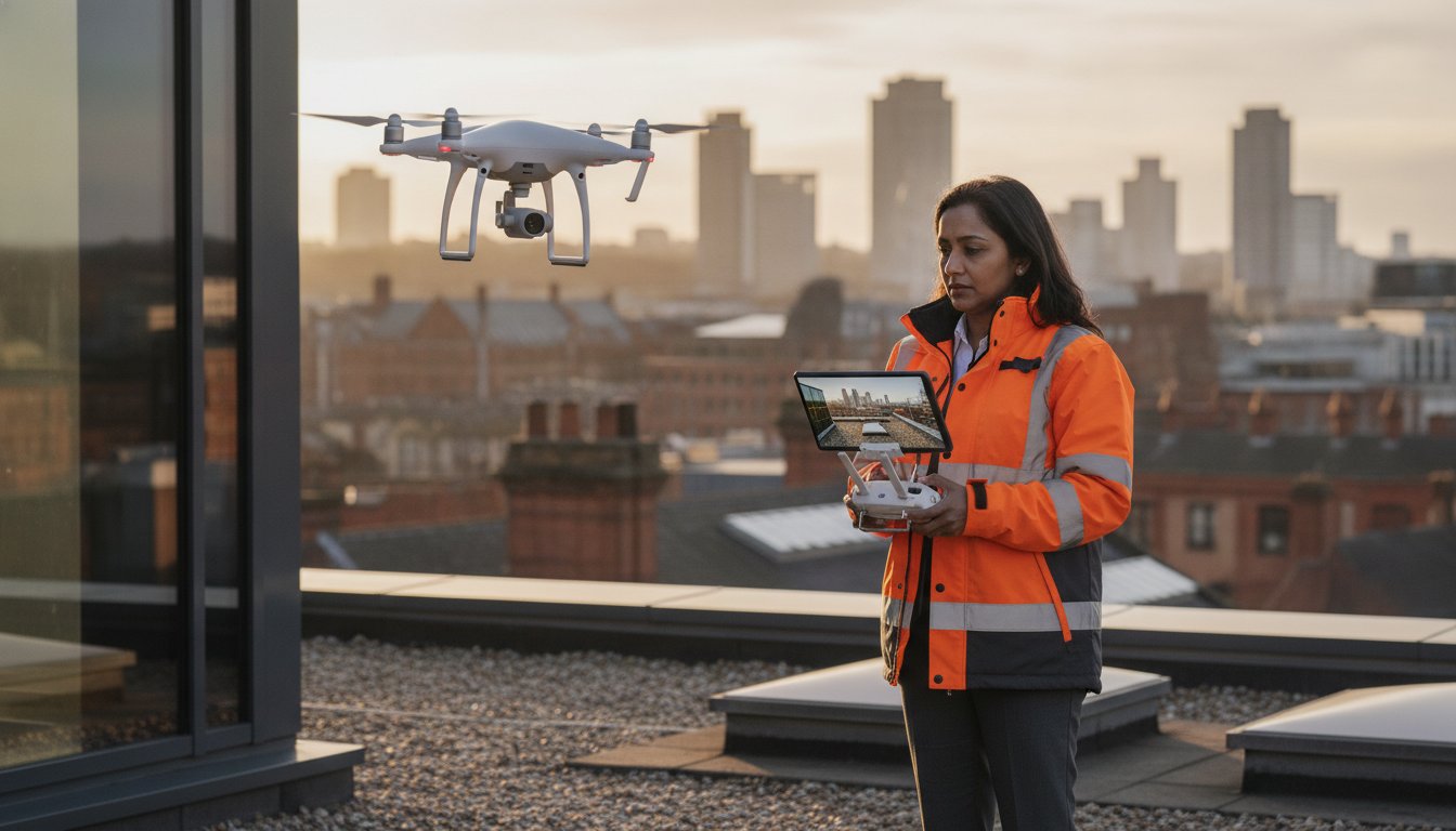 Professional Drone Survey Manchester: Safe, Certified Aerial Inspections