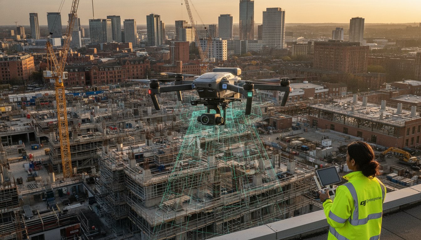 Construction Site Monitoring in Birmingham: The 2026 Guide to Drone Technology
