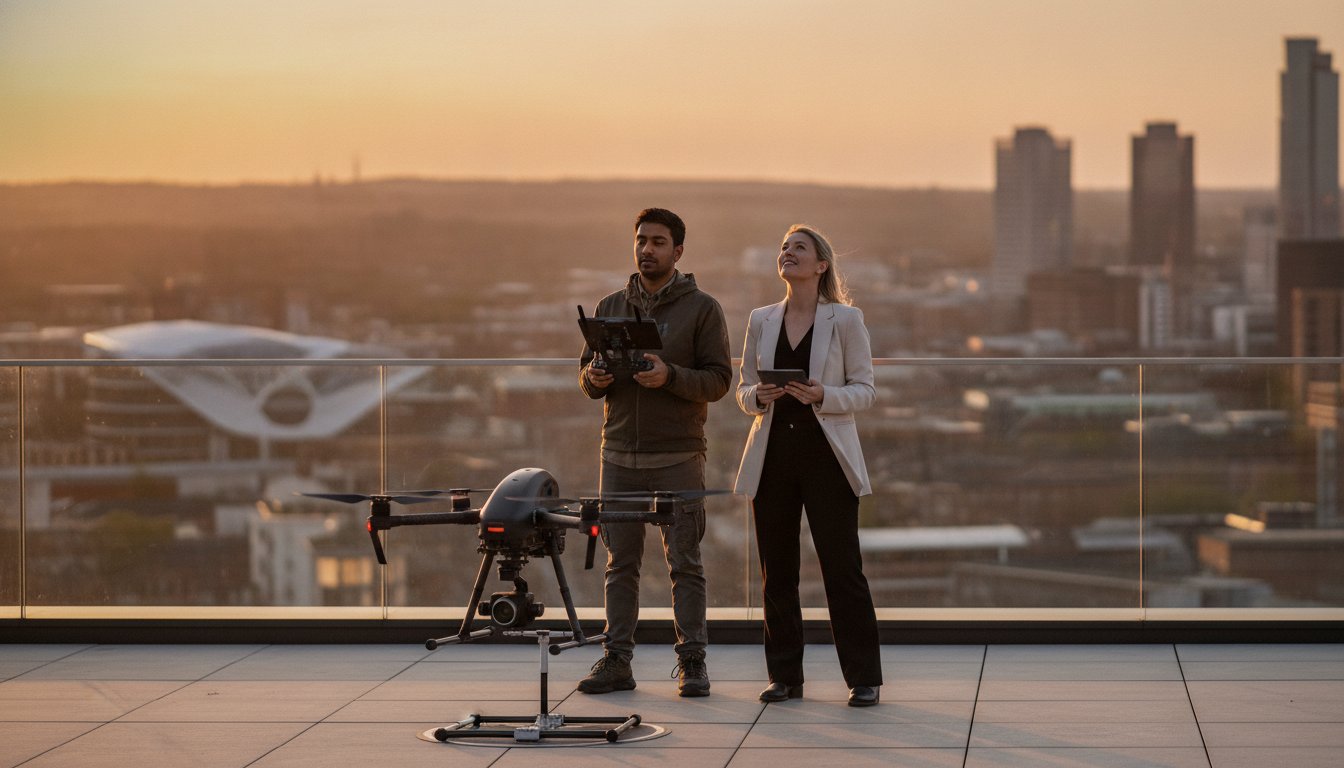 Drone Filming for UK Ads: Aerial Marketing Guide