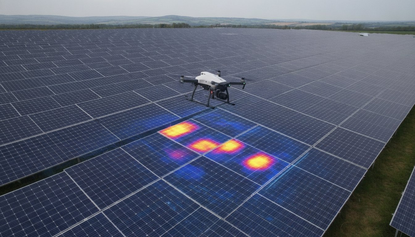 Drone Solar Panel Inspection: The Professional Guide to PV Thermal Surveys