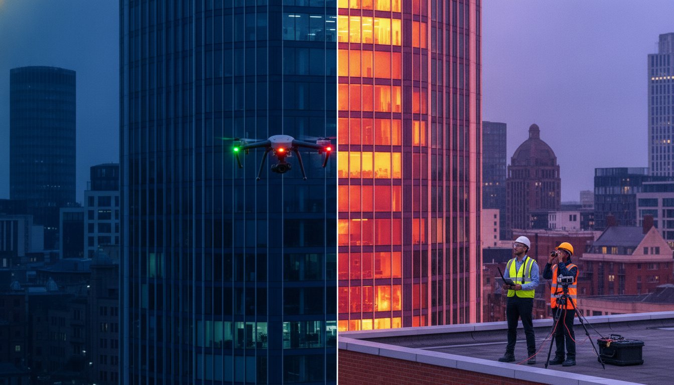 Thermal Drone Building Inspections UK: 2026 Guide