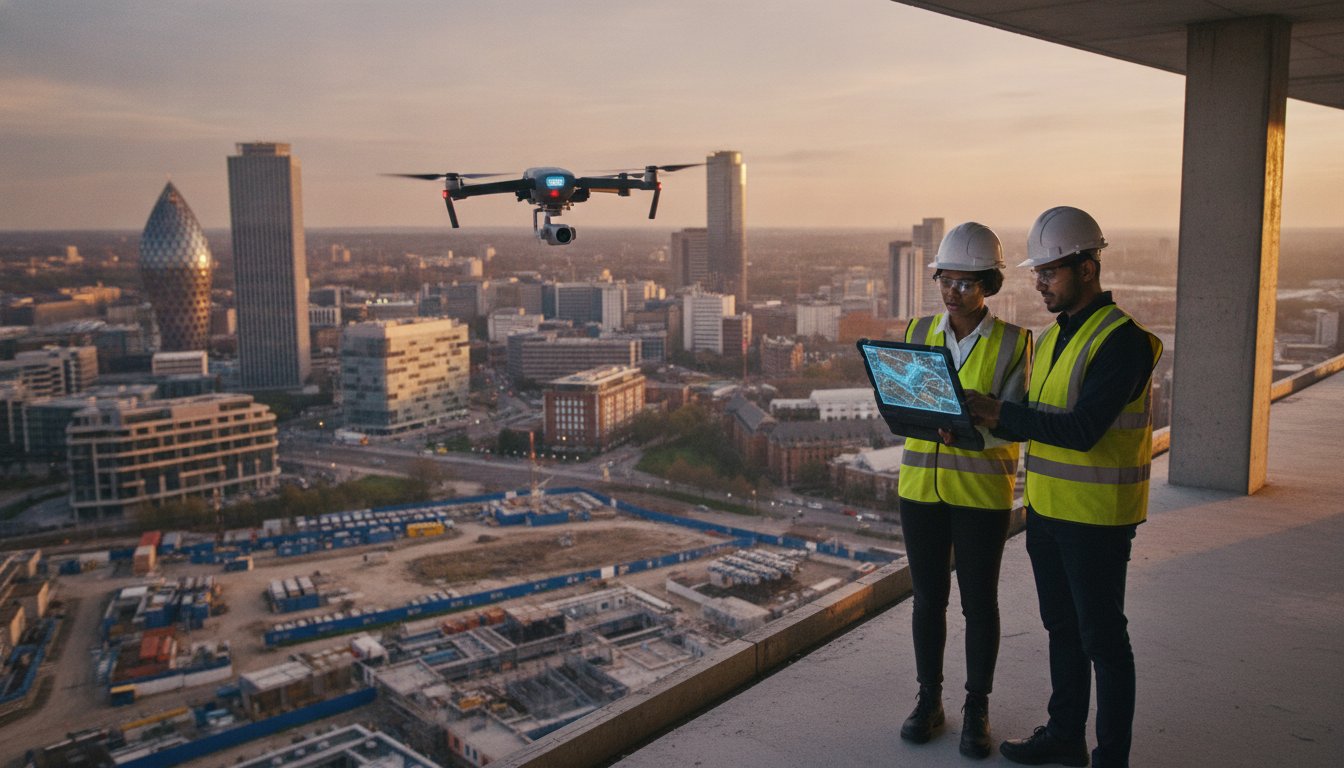 Construction Drone Services Birmingham: The 2026 Site Manager’s Guide