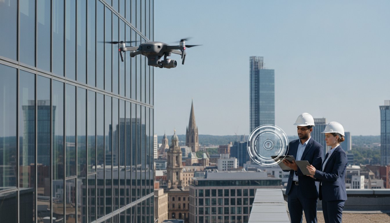 Drone Zoom Inspection Services UK: High-Resolution Asset Analysis in 2026