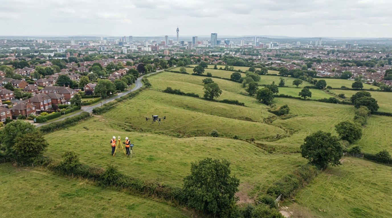 Aerial Survey for Greenfield Site Analysis and Mapping