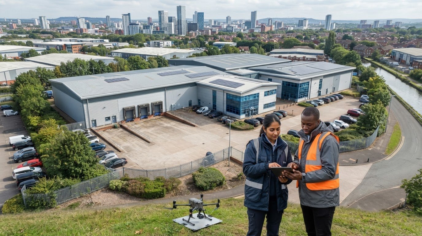 Commercial Property Aerial Survey: UK Buyer’s Guide