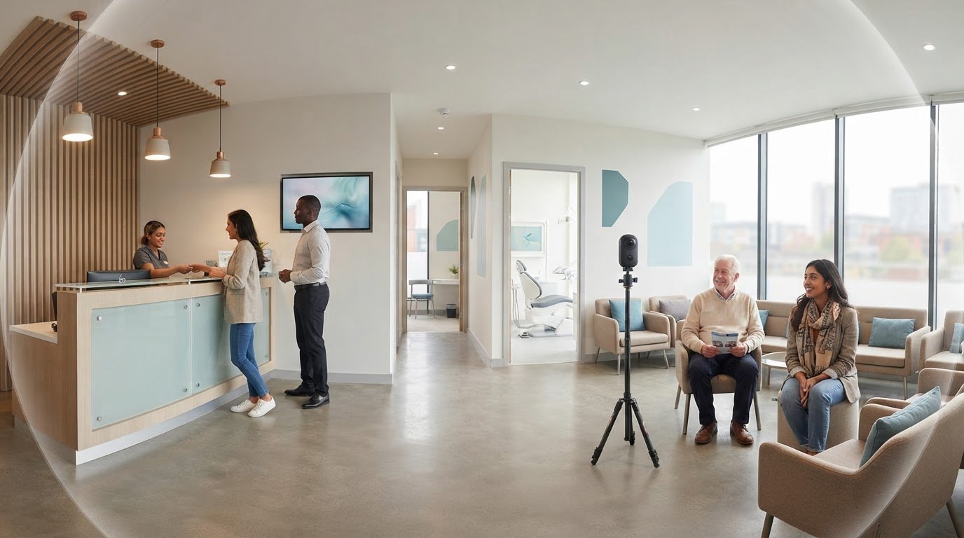 Virtual tours for private clinics: formats and spaces